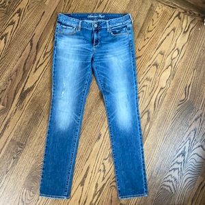American Eagle Stretch Skinny Jeans. Size 10.